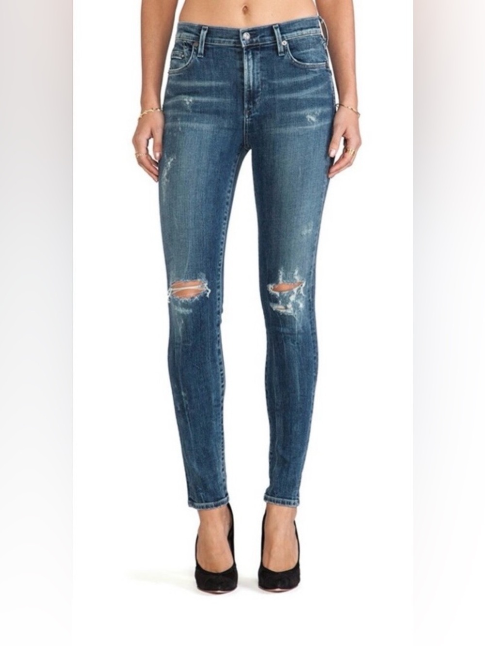 Citizens of Humanity Rocket High Rise Skinny Indie Jeans 25 Streetwear Casual